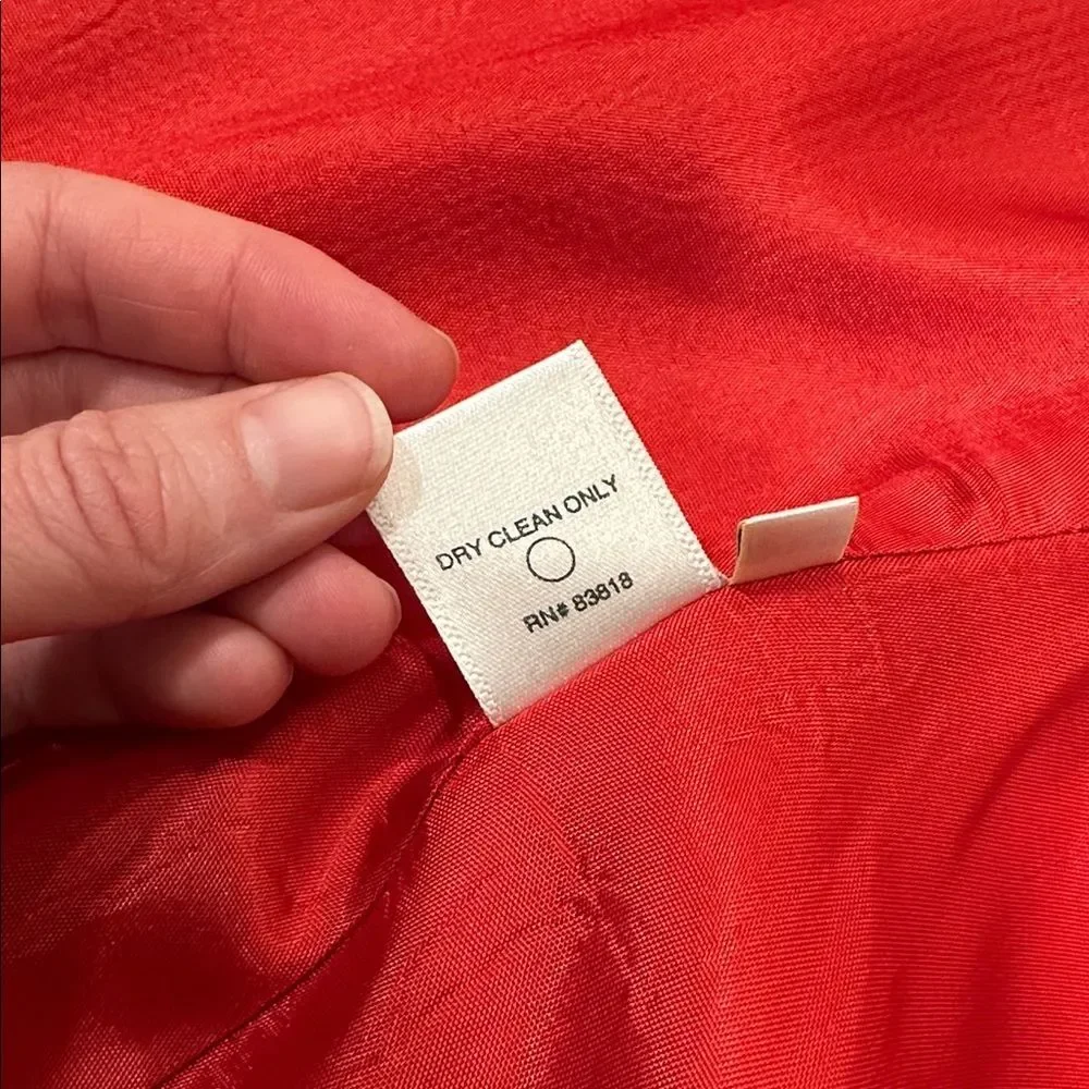 Hawksley & Wight NWT Vintage Deadstock Red Valentines Blazer Work Wool Women 12
